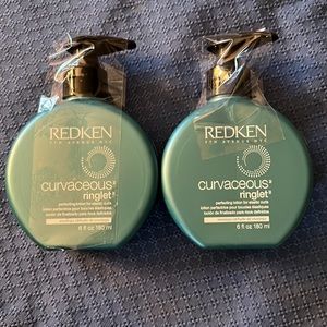Redken Curvaceous Ringlet Shape Perfecting Lotion (Blue) Lot of 2 bottles